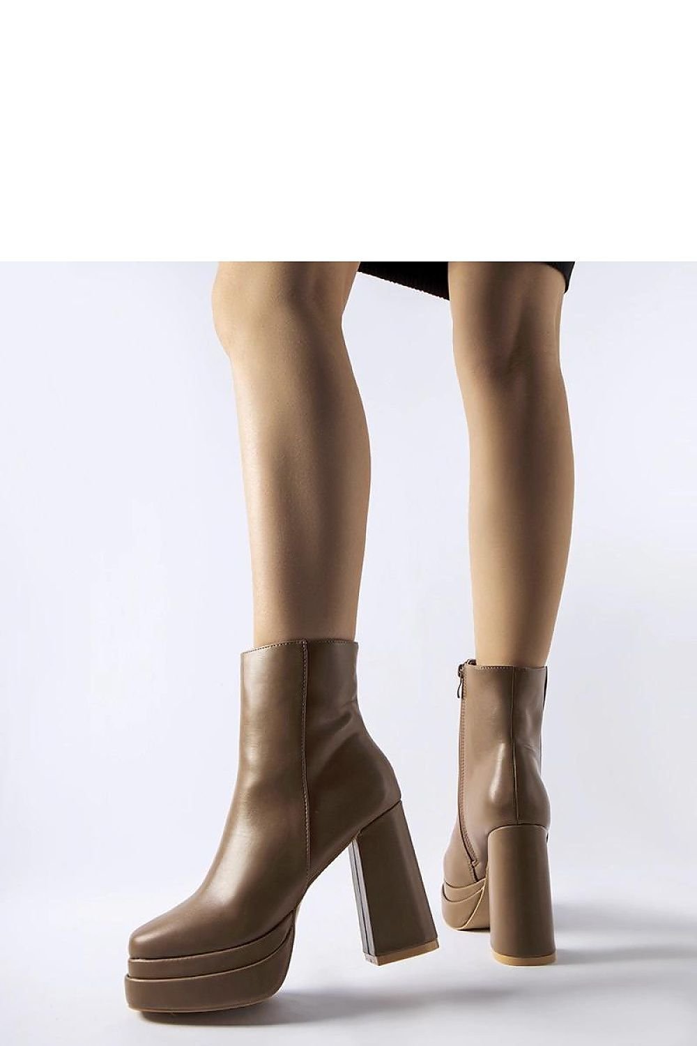 Stylish High-Heeled Ankle Boots Ashwood