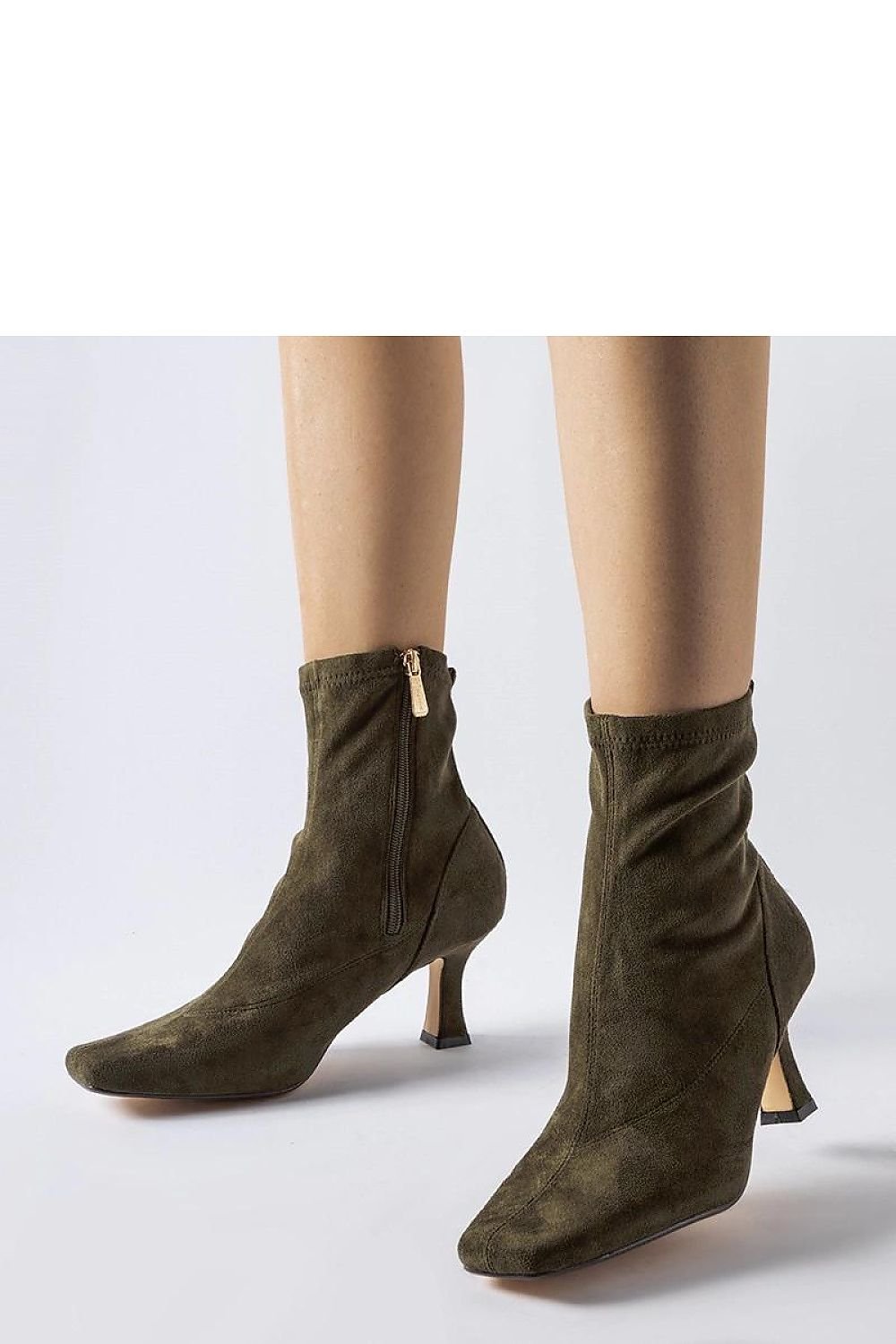 Stylish Green Ankle Boots Solea