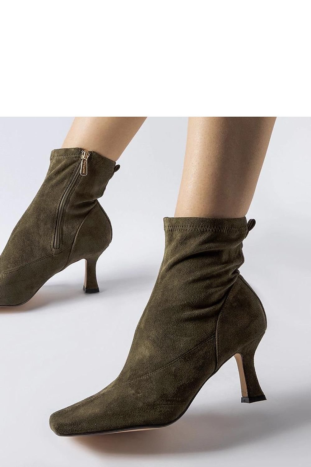 Stylish Green Ankle Boots Solea