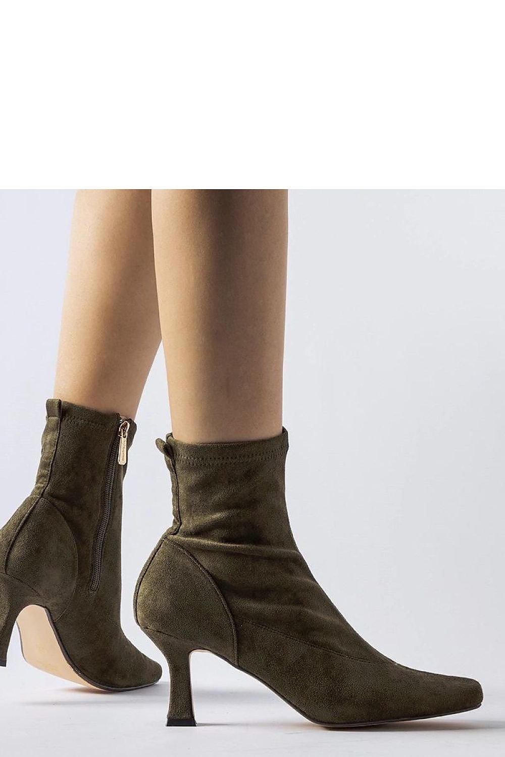 Stylish Green Ankle Boots Solea