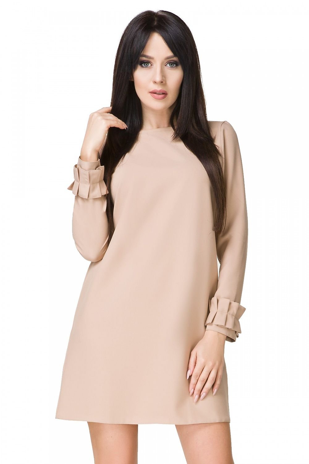 Elegant Trapeze Mini Dress Tessita