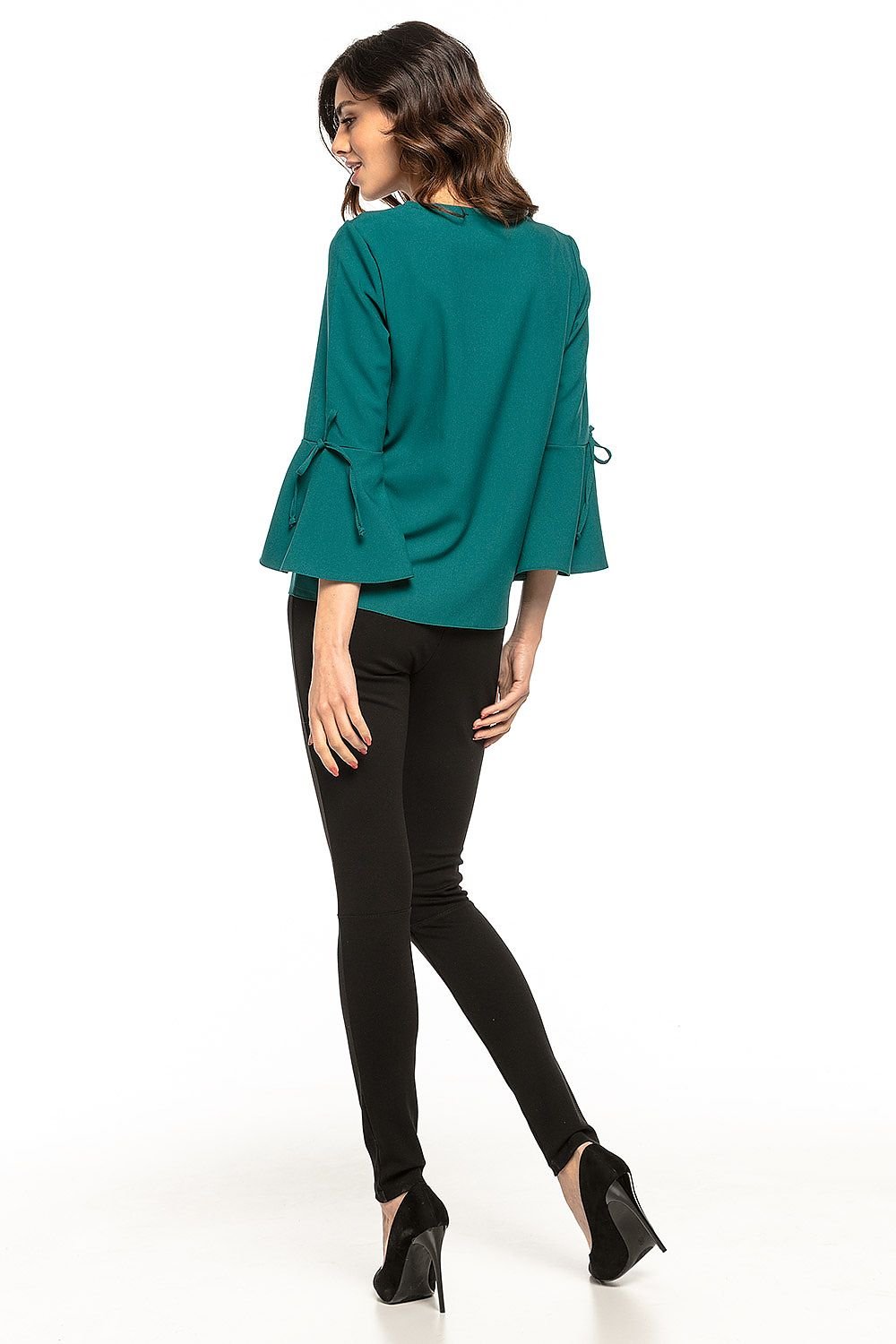 Elegant Loose V-Neck Blouse Tessita