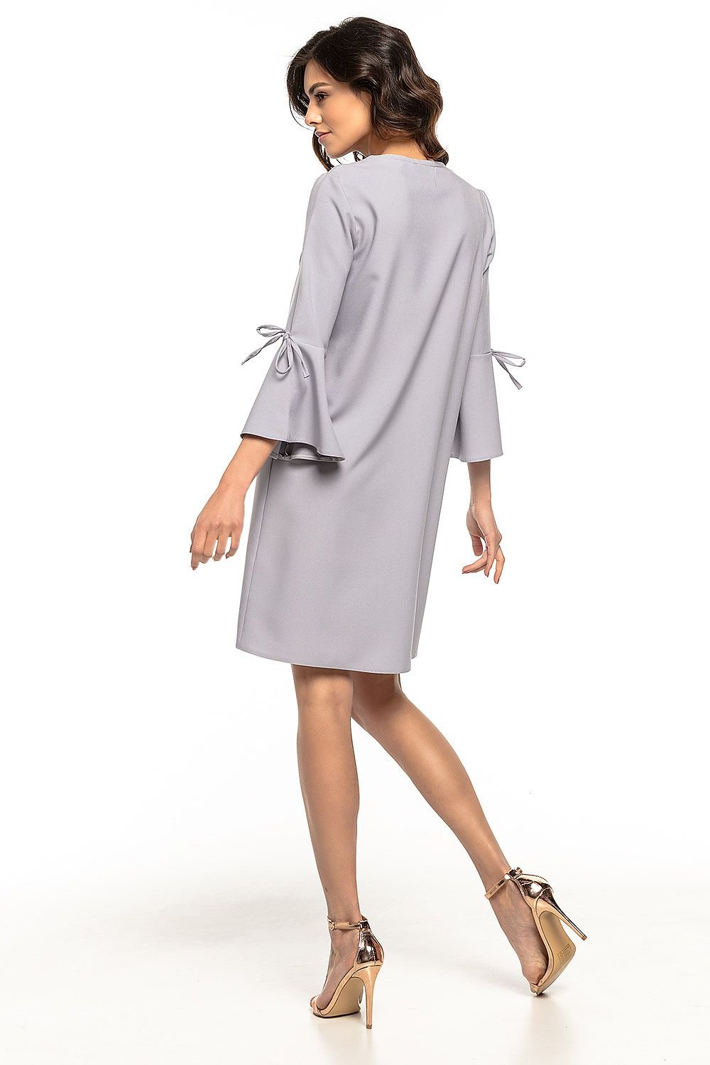 Flirty V-Neck Loose Cocktail Dress Tessita