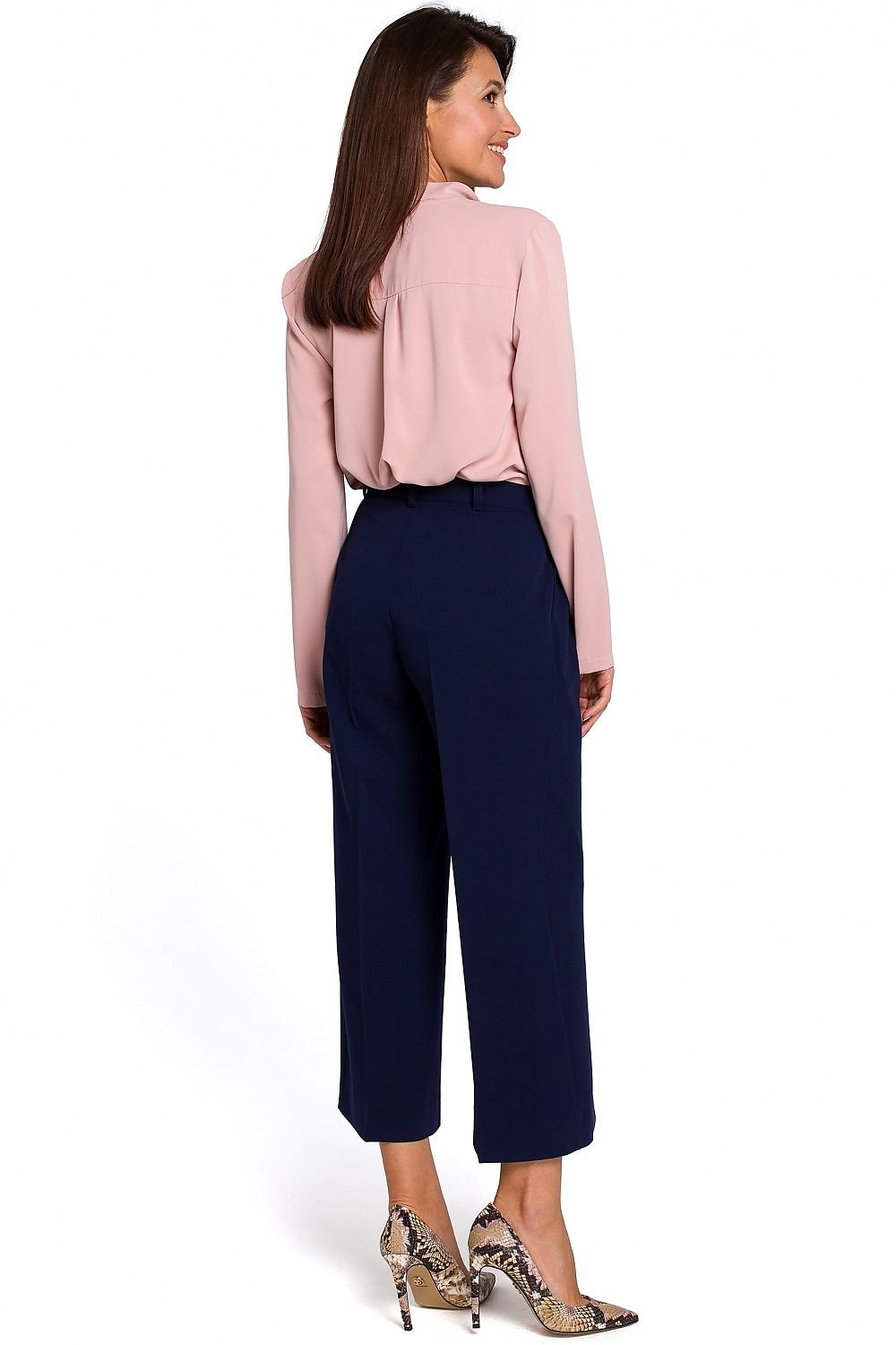 Loose One-Coloured Culottes Stylove