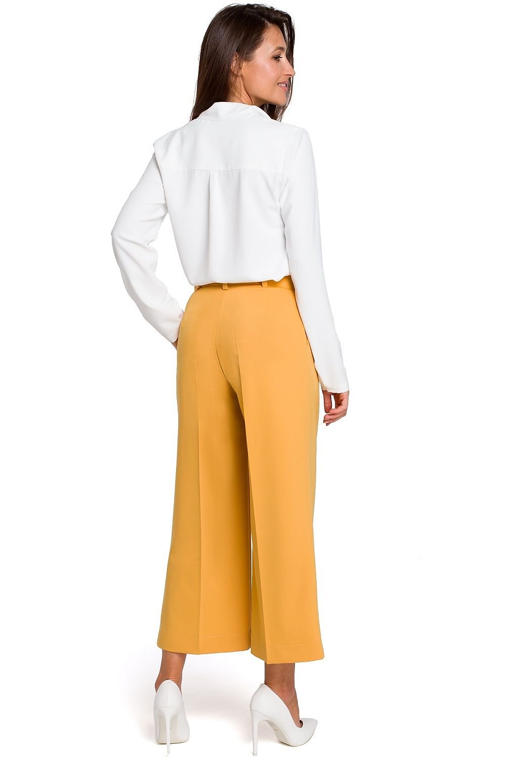 Loose One-Coloured Culottes Stylove