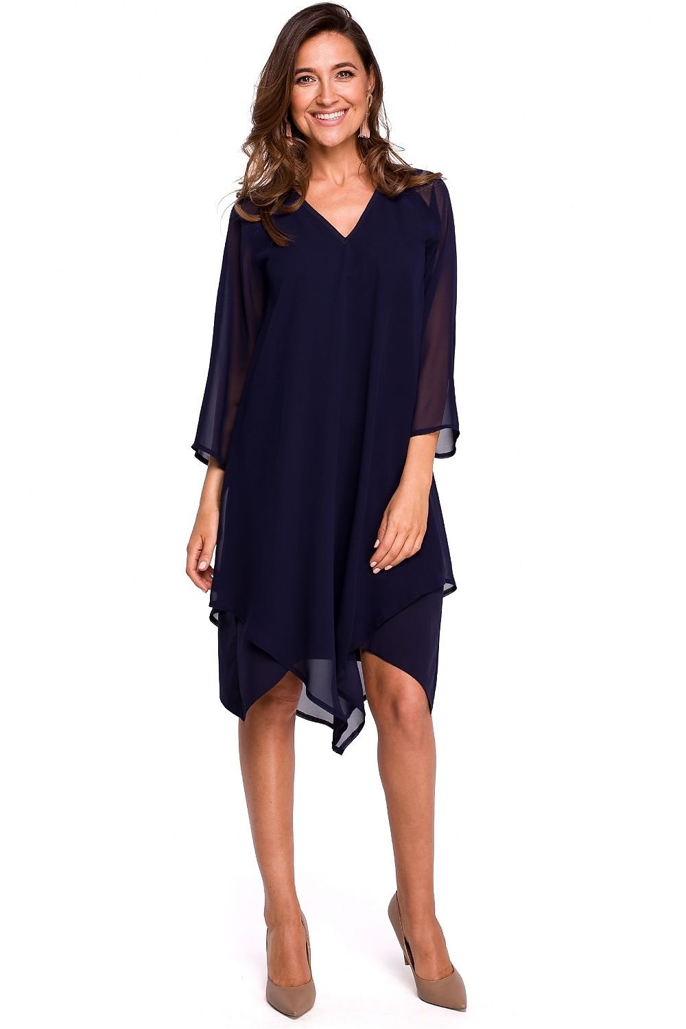 Airy Feminine Boho Cocktail Dress Stylove