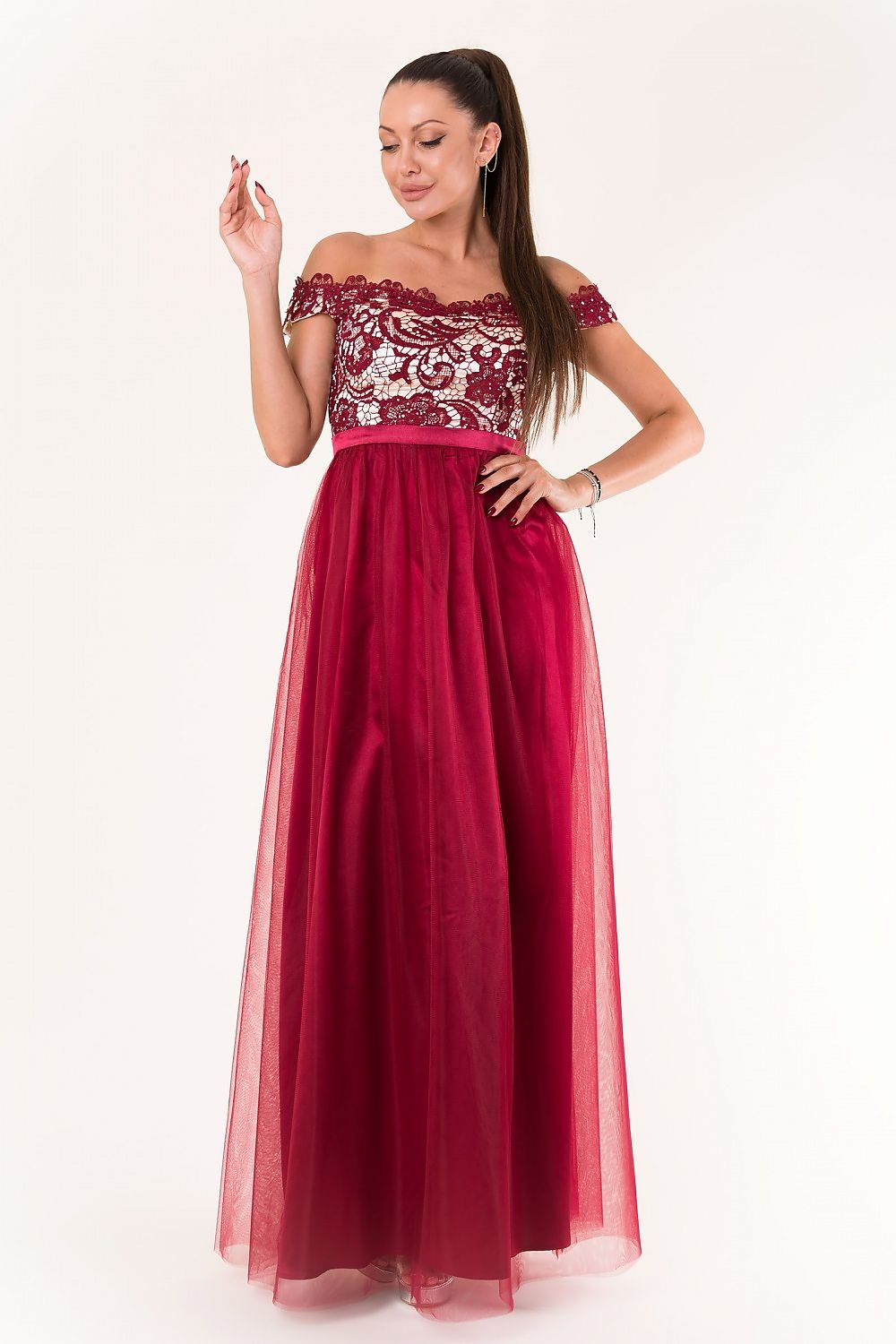 Elegant Flared Evening Dress YourNewStyle