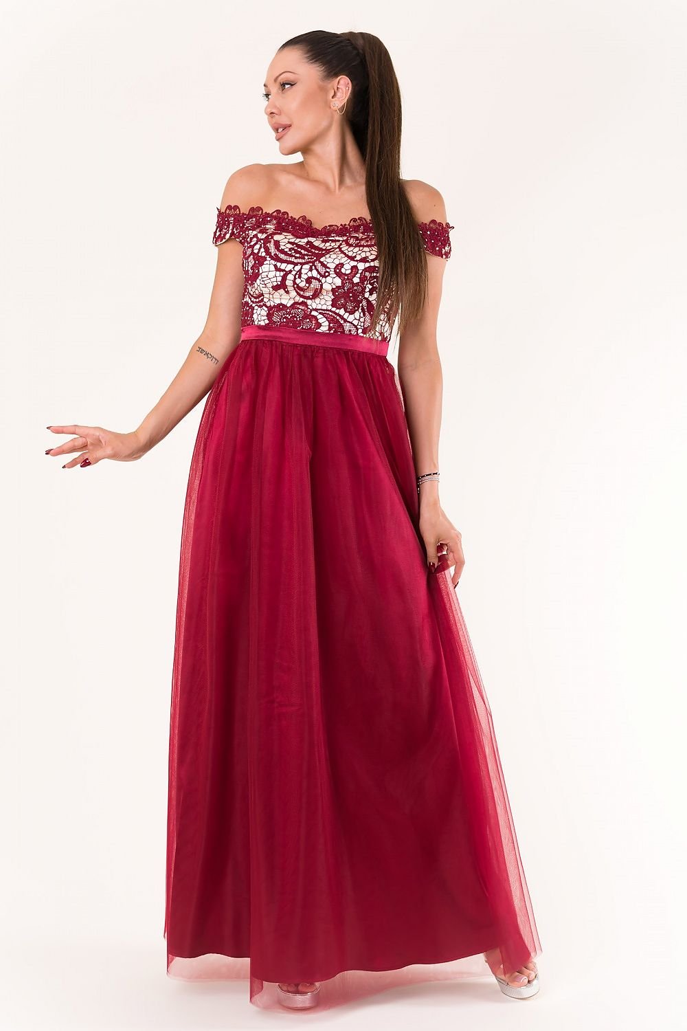 Elegant Flared Evening Dress YourNewStyle