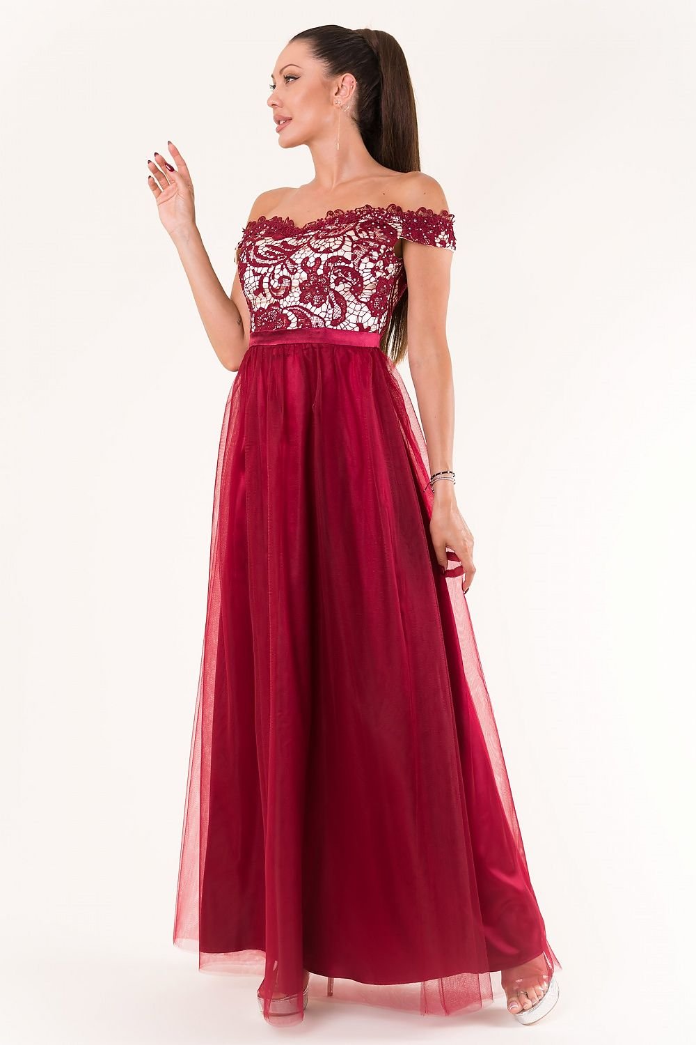 Elegant Flared Evening Dress YourNewStyle