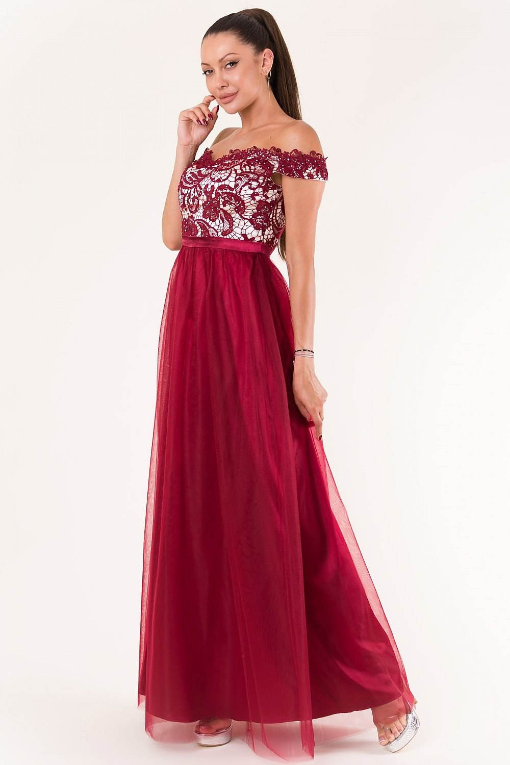 Elegant Flared Evening Dress YourNewStyle