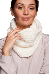 Fitted Warm Knit Infinity Scarf