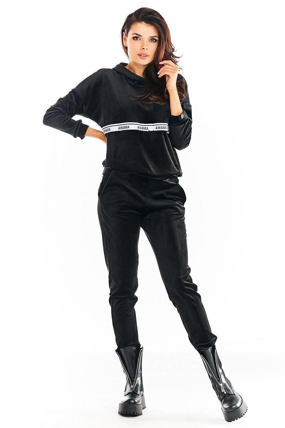 Comfortable Velour Tracksuit Trousers Awama