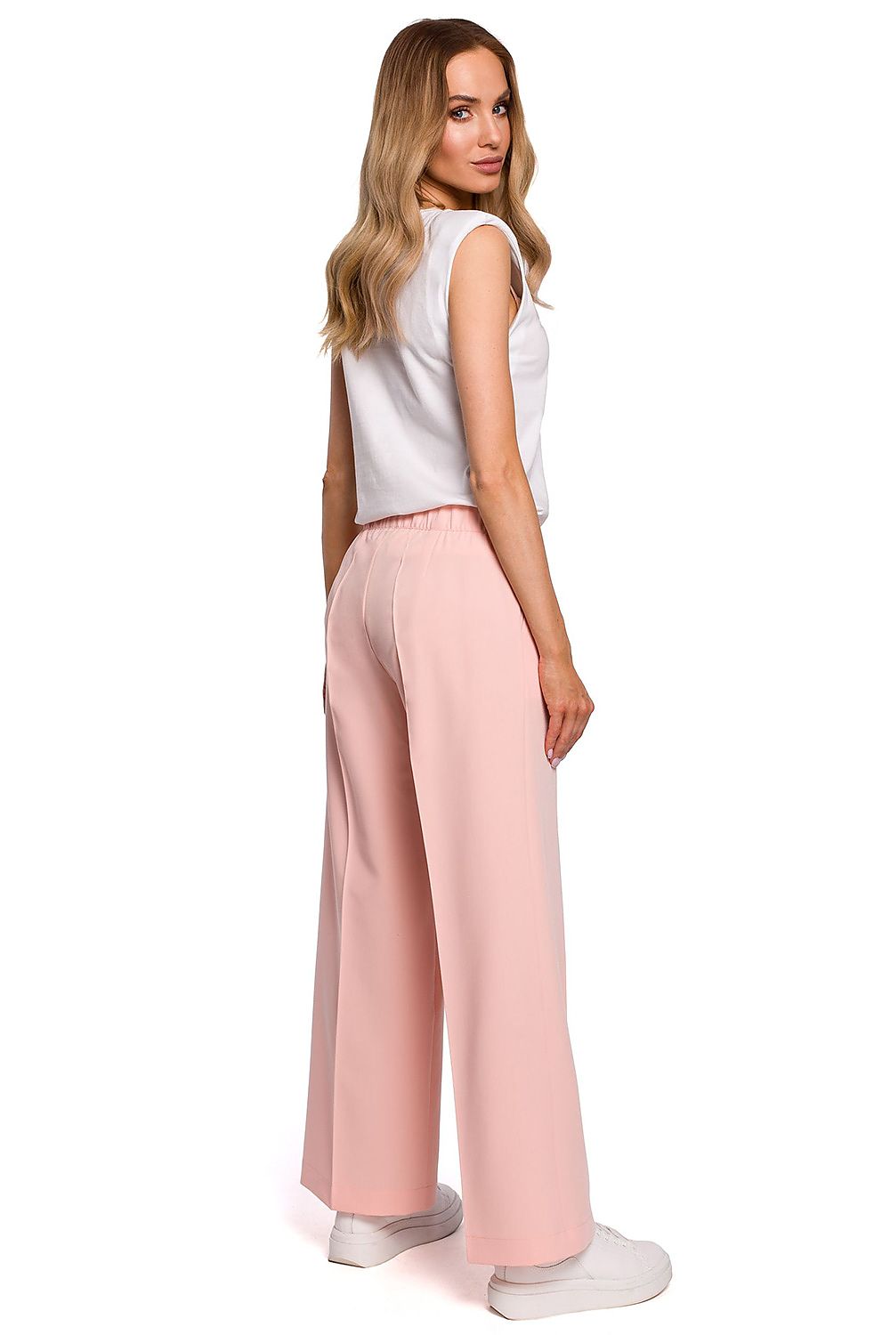 Elegant Wide Leg Trousers Moe