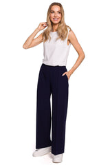 Elegant Wide Leg Trousers Moe