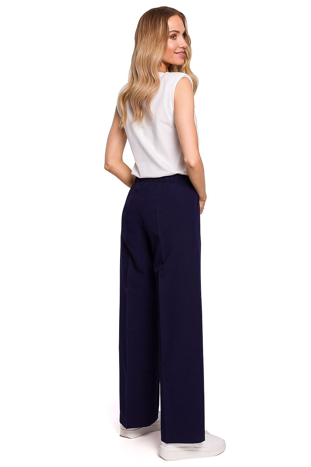 Elegant Wide Leg Trousers Moe