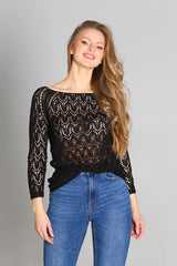 Ethereal Knitted Blouse MKM