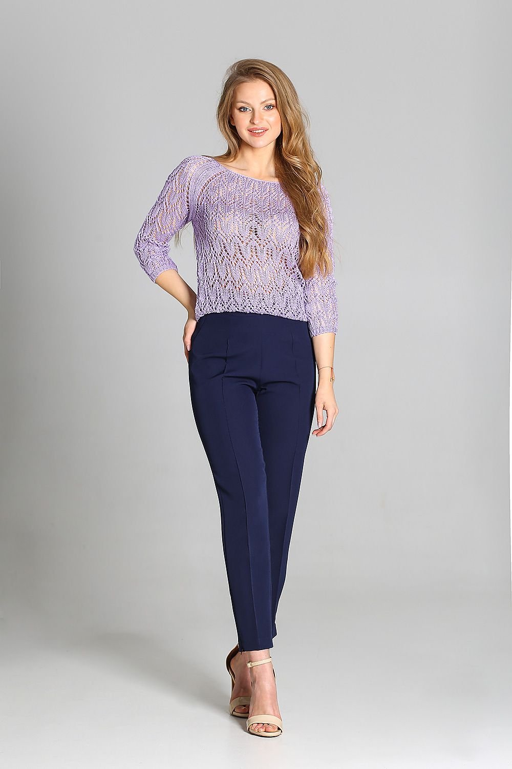 Ethereal Knitted Blouse MKM