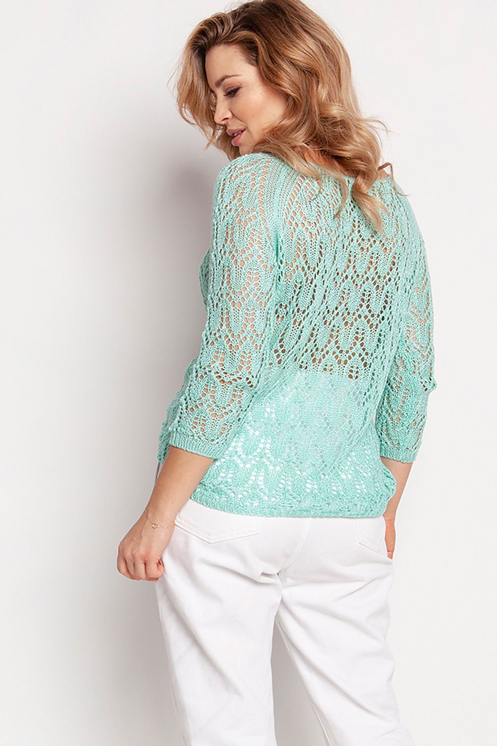 Ethereal Knitted Blouse MKM