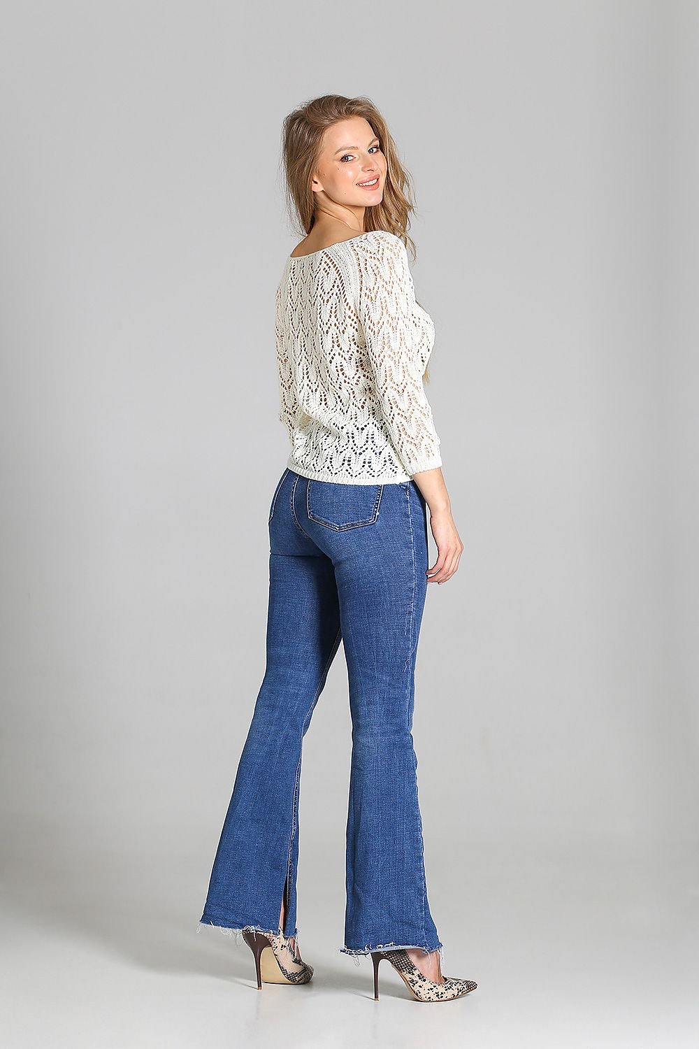 Ethereal Knitted Blouse MKM