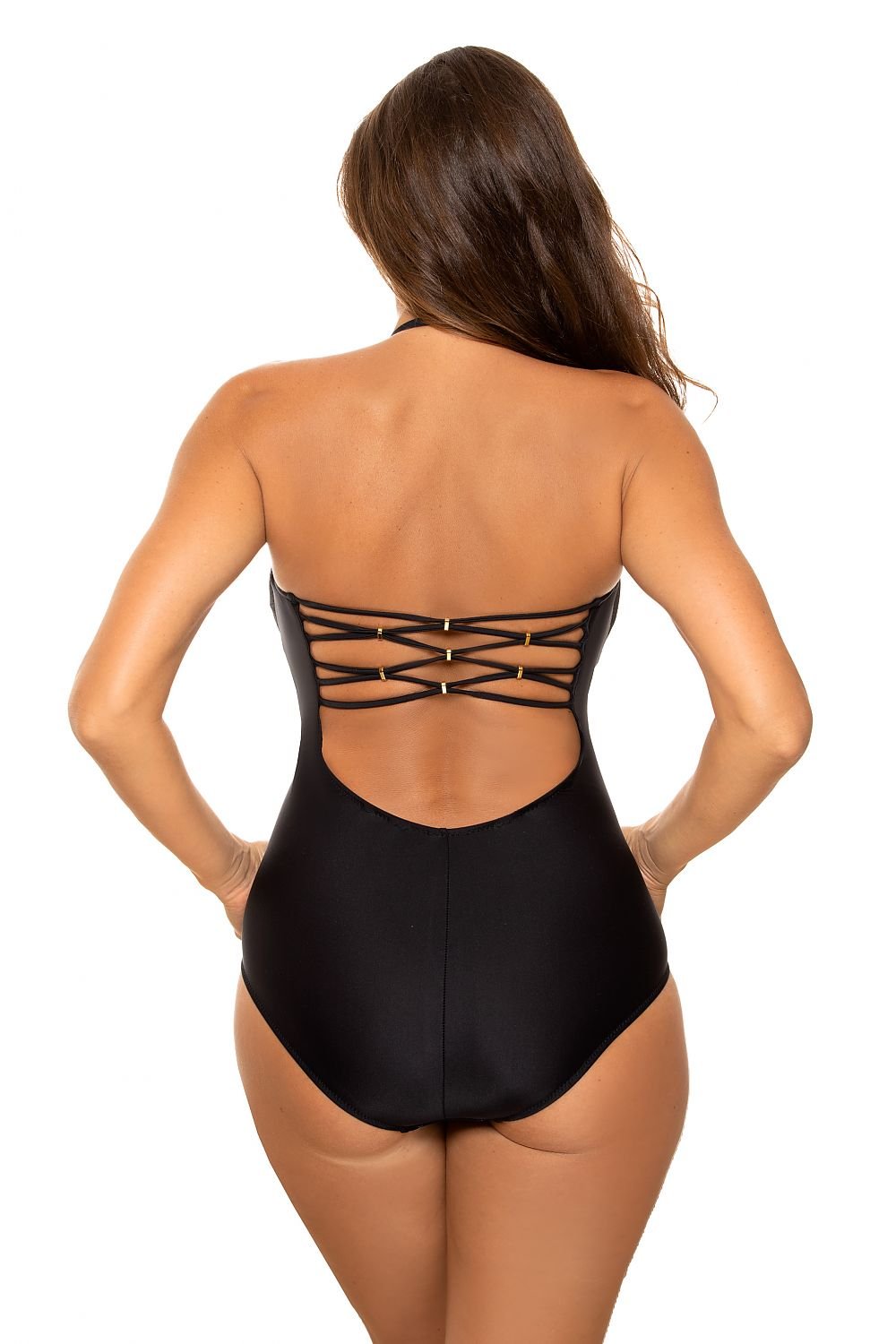 Padded Cup Adjustable One-Piece Swimsuit Marko