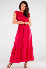 Frilled Maxi Skirt Awama