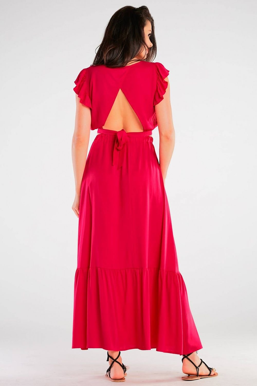 Frilled Maxi Skirt Awama