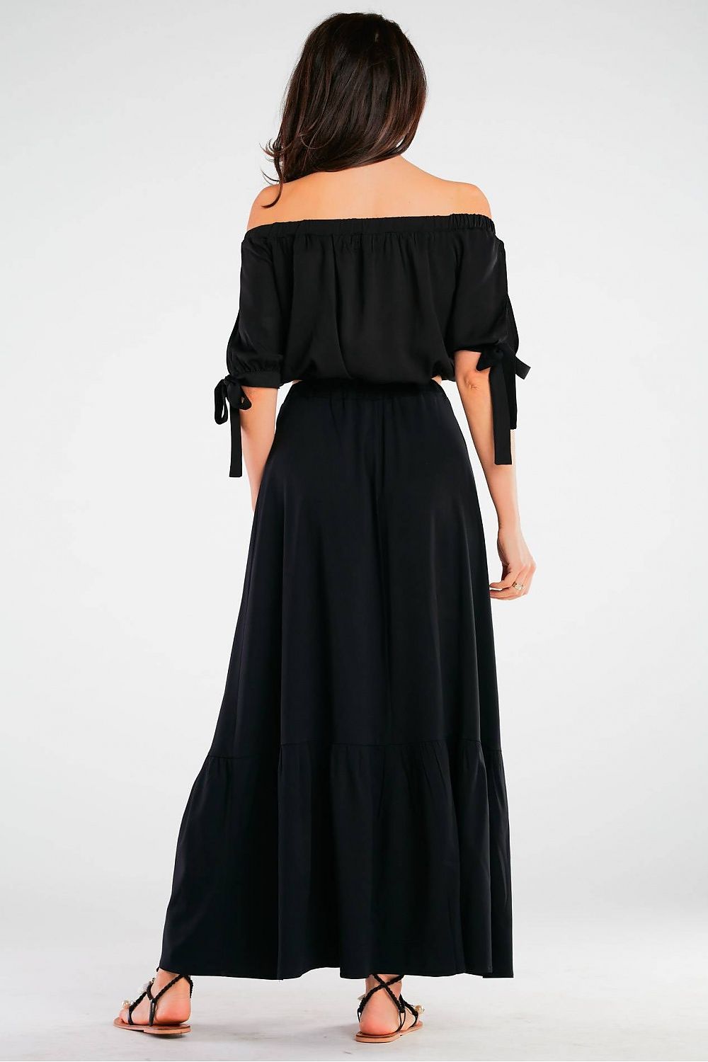 Frilled Maxi Skirt Awama