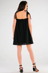 Flared Tied Strap Daydress Awama