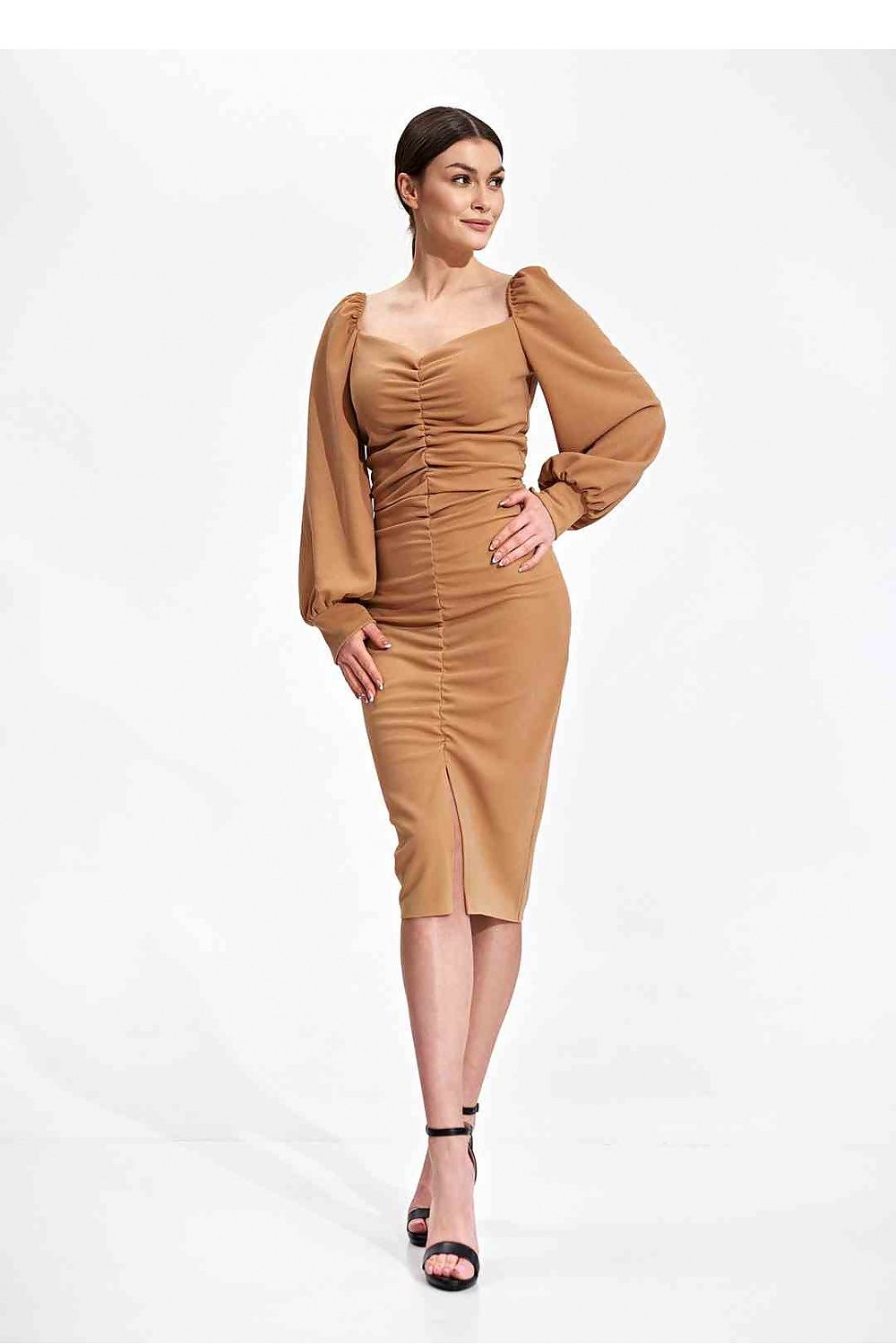 Elegant Midi Cocktail Dress Figl