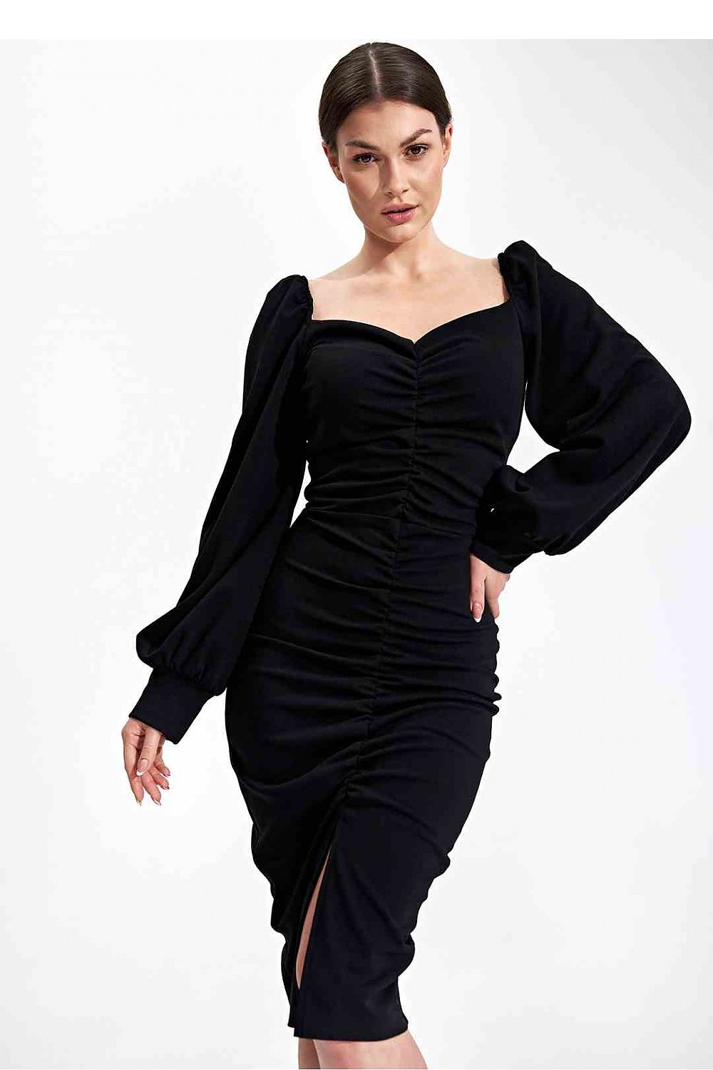 Elegant Midi Cocktail Dress Figl