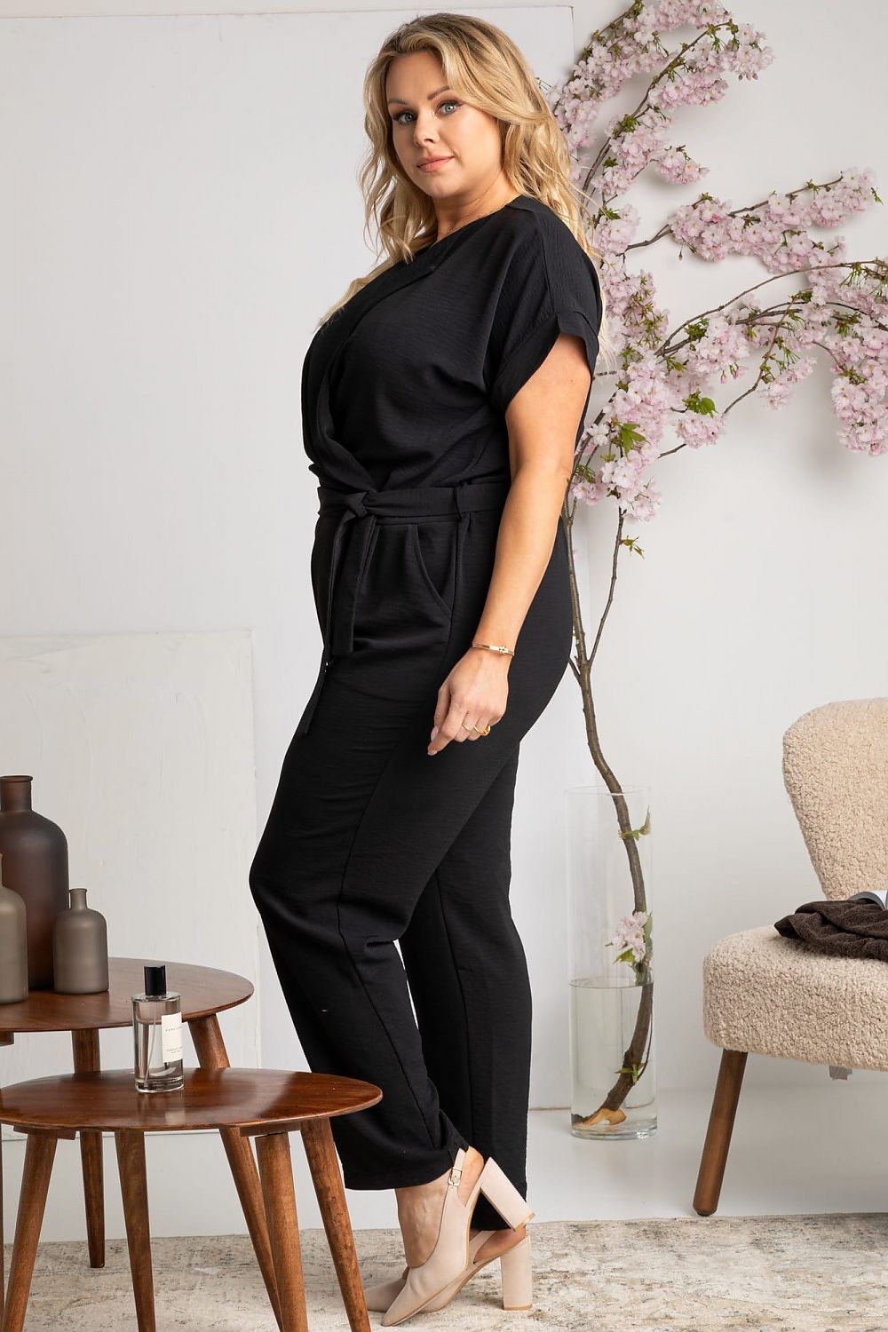 Elegant Plus Size Envelope Jumpsuit Karko