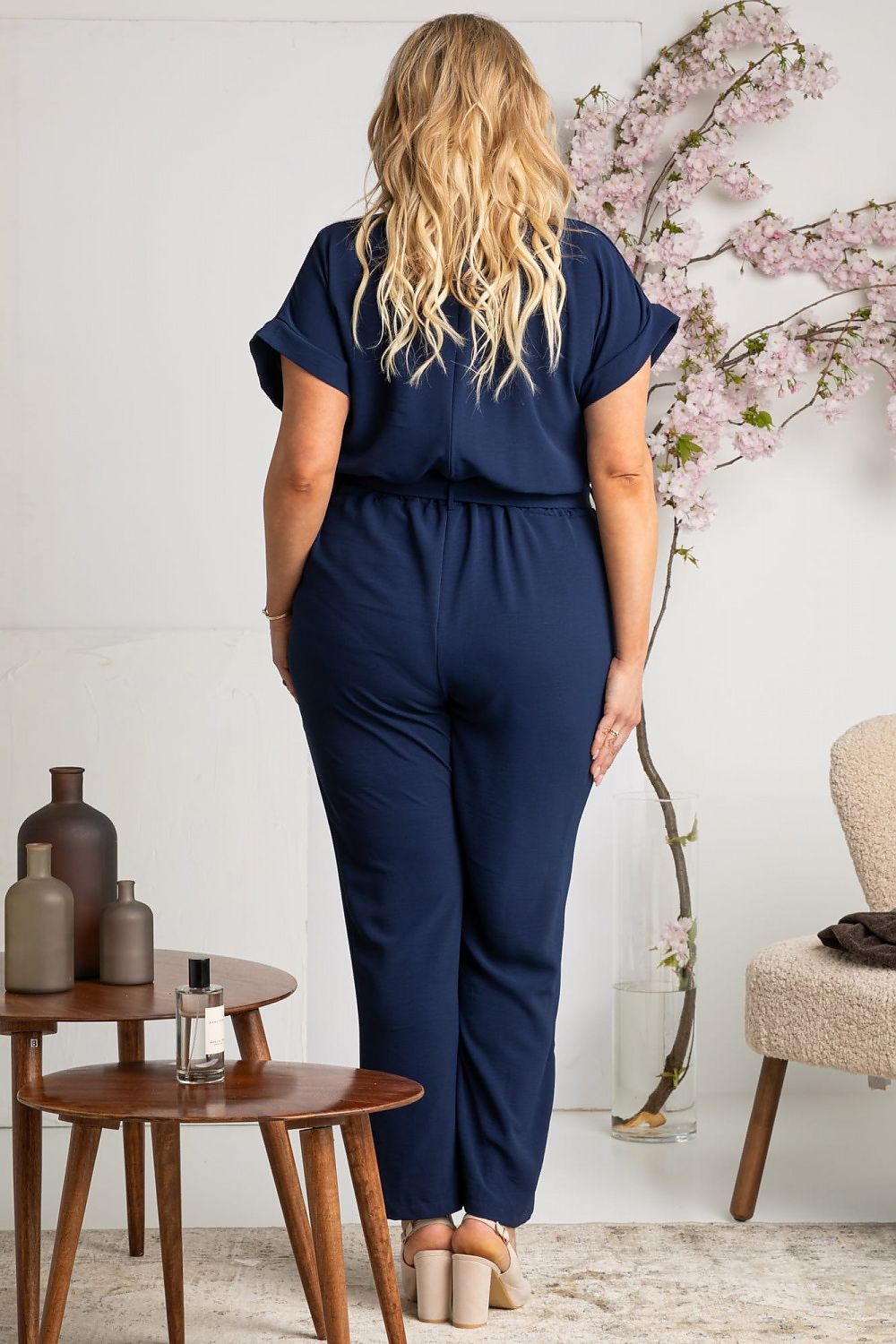 Elegant Plus Size Envelope Jumpsuit Karko