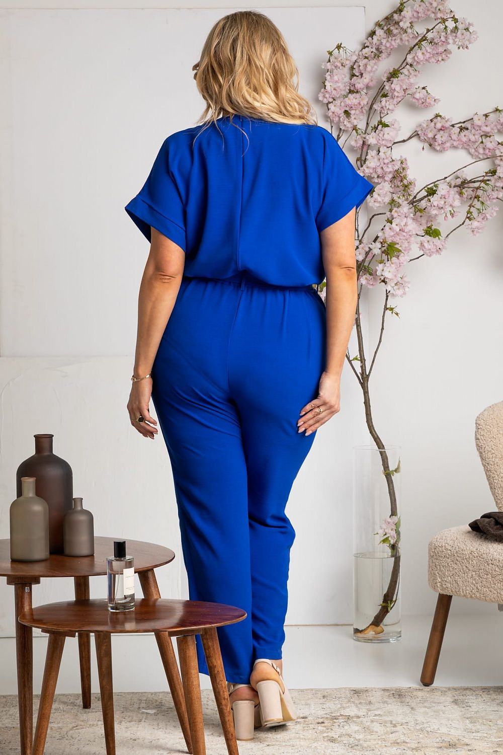 Elegant Plus Size Envelope Jumpsuit Karko