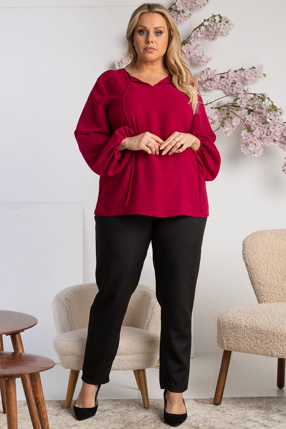 Elegant Plus Size Blouse Sewka Karko