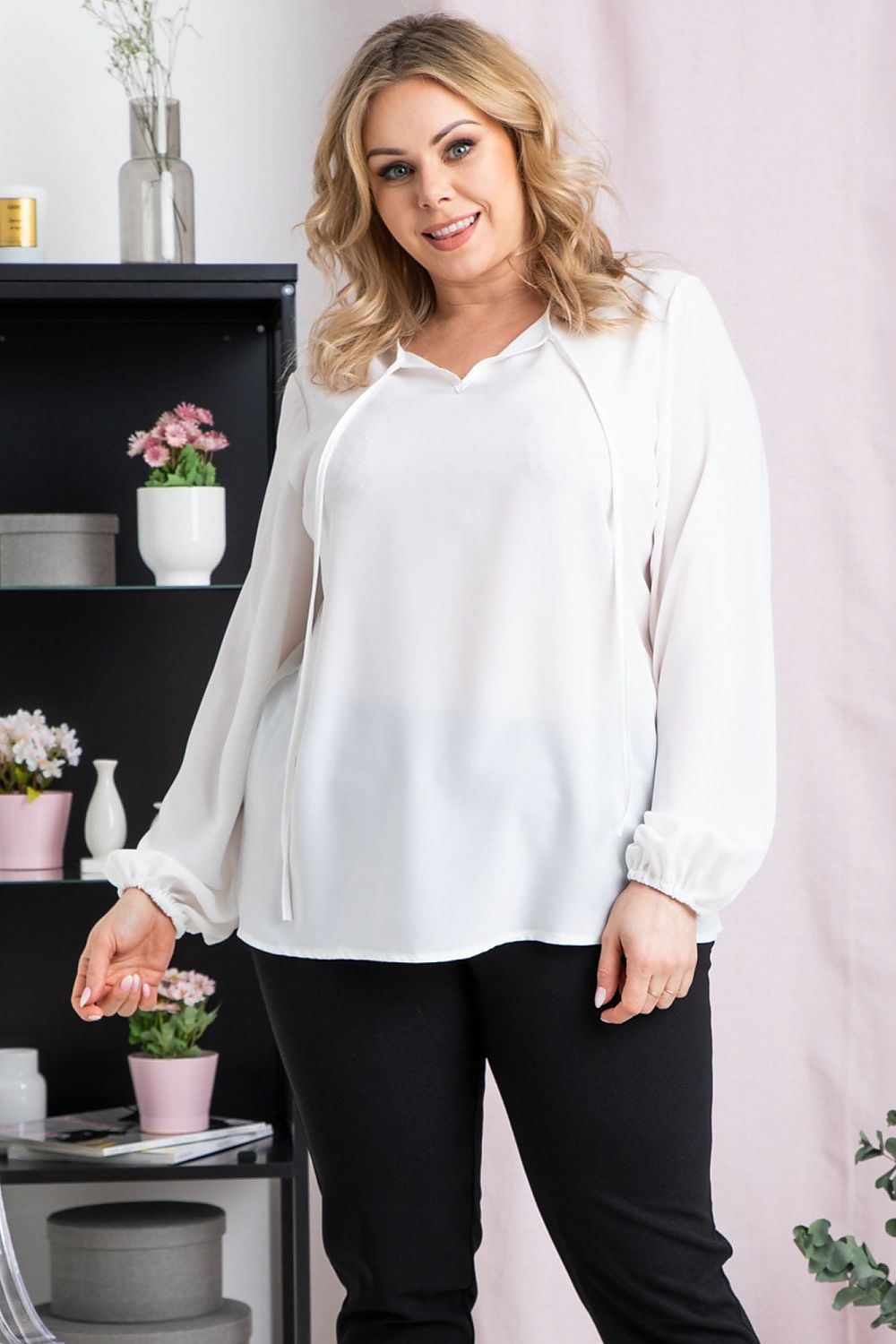 Elegant Plus Size Blouse Sewka Karko