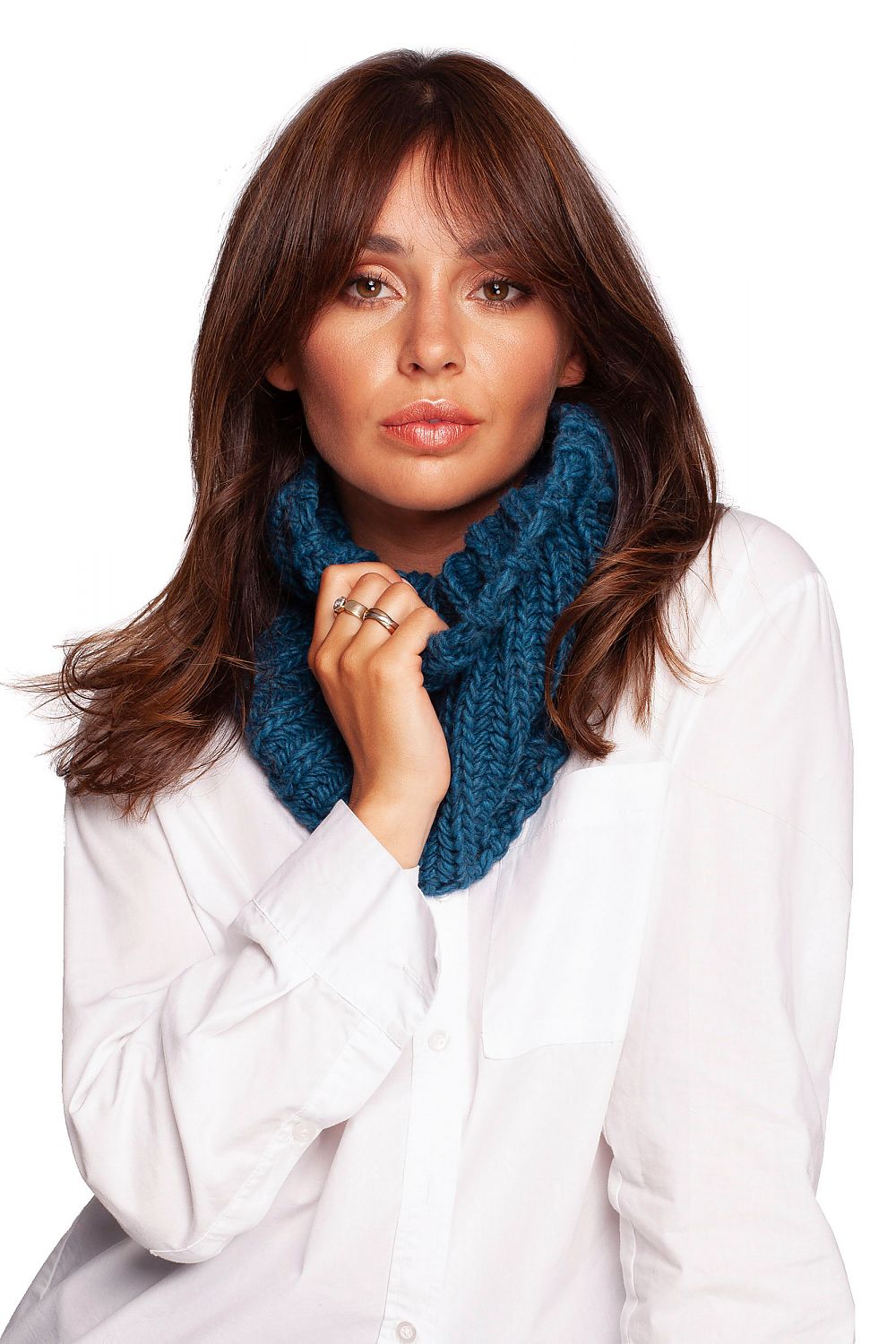 Warm Knit Infinity Scarf BE