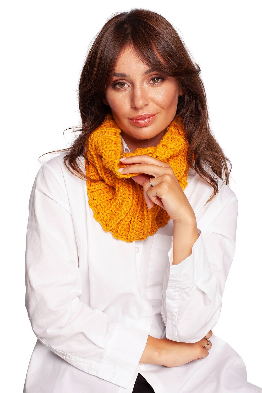 Warm Knit Infinity Scarf BE