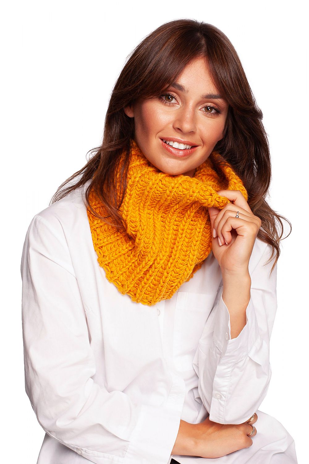 Warm Knit Infinity Scarf BE