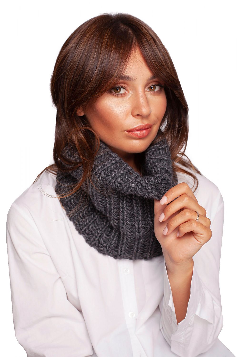 Warm Knit Infinity Scarf BE