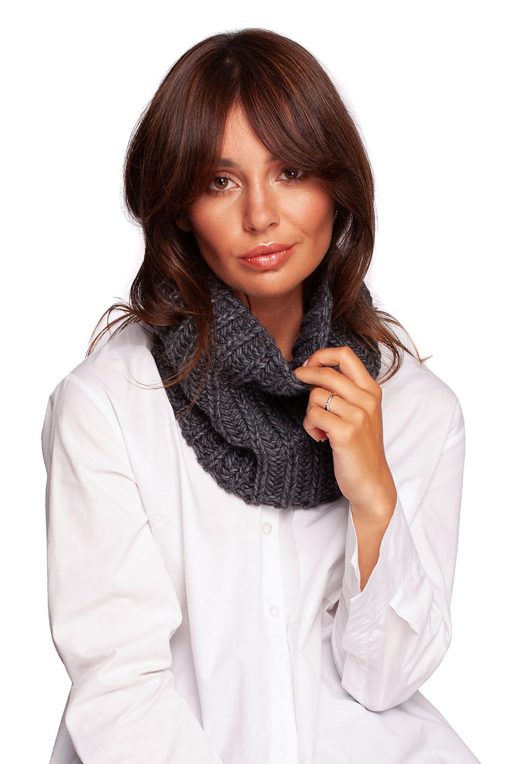 Warm Knit Infinity Scarf BE