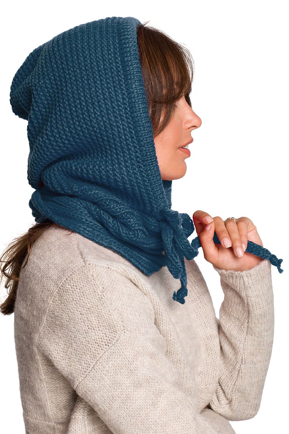 Fashionable Warm Knit Infinity Scarf