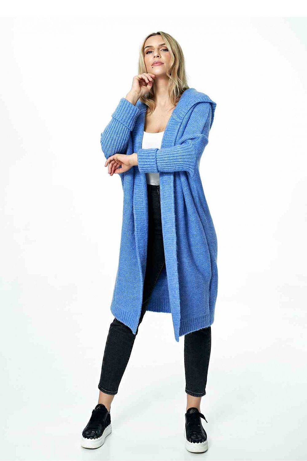 Acrylic Blend Cozy Cardigan Figl