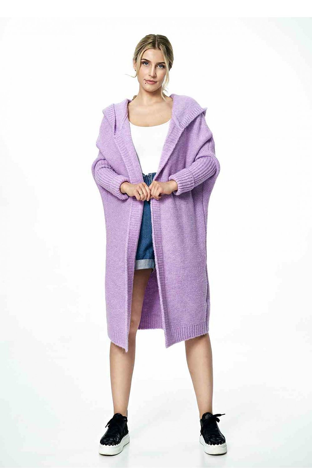 Acrylic Blend Cozy Cardigan Figl