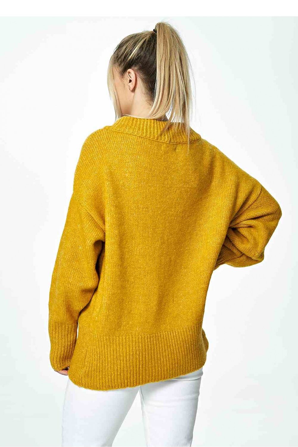 Loose Sweater With Boat Neckline Figl