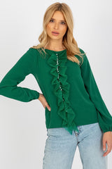 Elegant Long Sleeve Blouse Lakerta