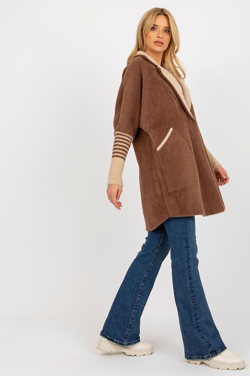 Stylish Long Sleeve Coat MBM