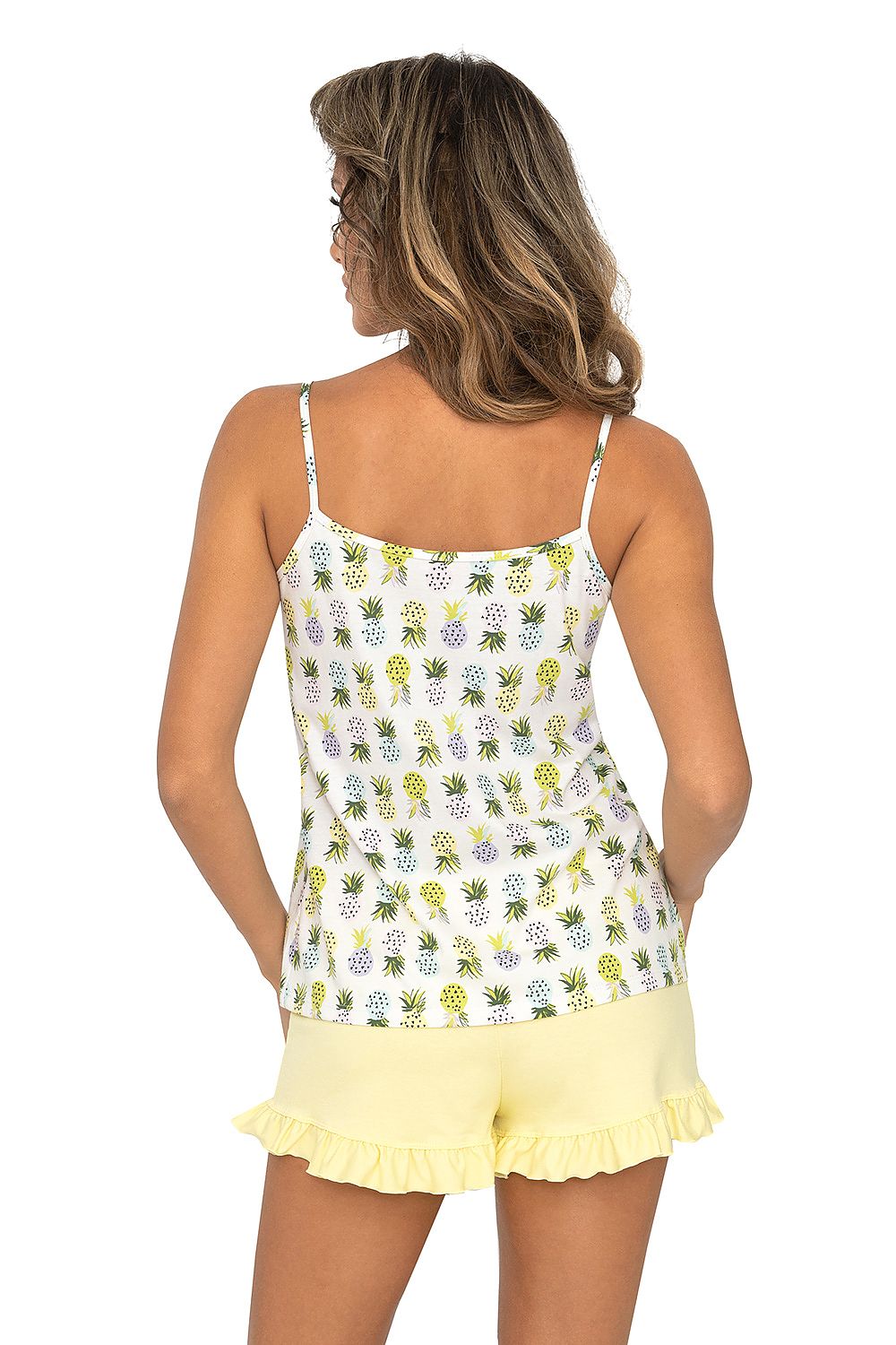 Refreshing Pineapple Yellow Pajamas Donna