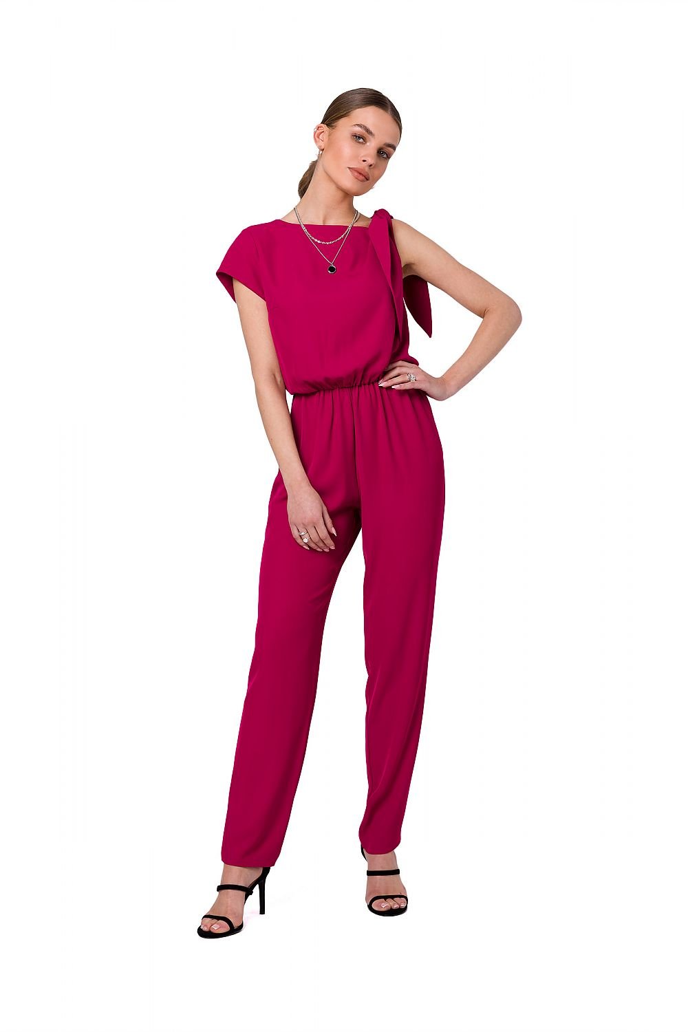 Unique One-Shoulder Jumpsuit Stylove