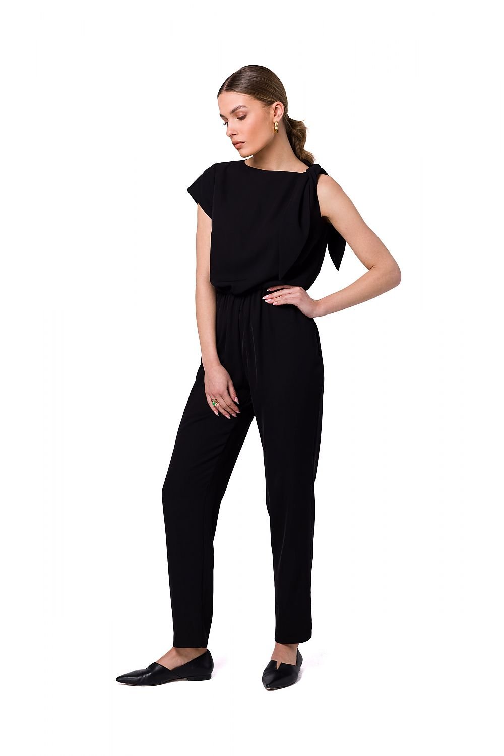 Unique One-Shoulder Jumpsuit Stylove