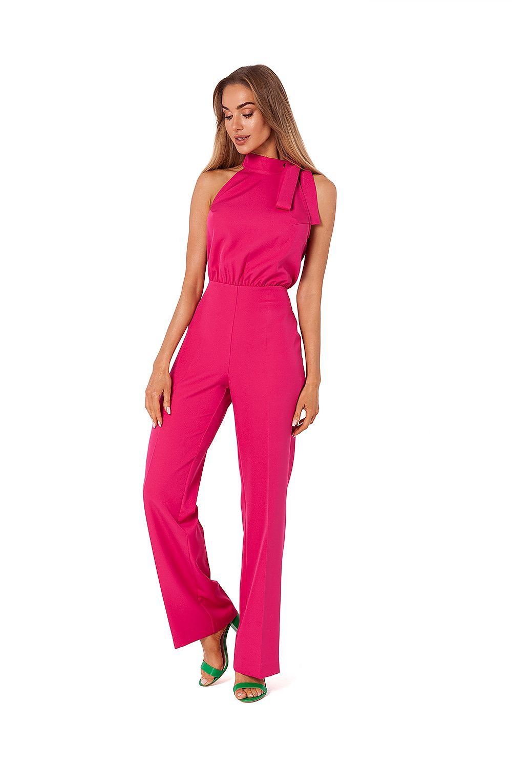 Elegant Halter Neck Pantsuit Moe